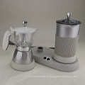 Espressomaker &amp; Milch Frother Cappuccinoset